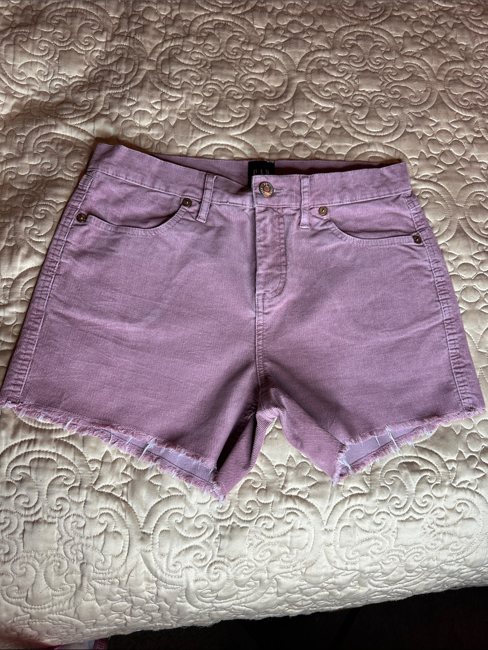 GAP Mauve 4 women’s  Denim Cutoff Shorts